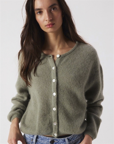 American Vintage - Vitow Cardigan - Melange Khaki